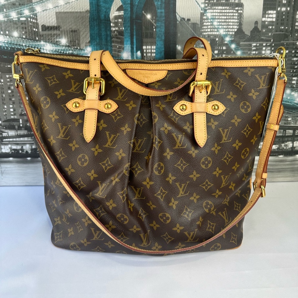 Louis Vuitton Palermo GM - excellent condition/very light patina/discontinued